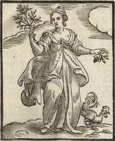Picture 97 of 359 from Iconologia di Cesare Ripa perugino, caualier de' santi Mauritio & Lazaro. Divisa in tre libri, ne i quali si esprimono varie imagini di virtù, vitij, passioni humane, affetti, atti, discipline, humori, elementi, corpi celesti, prouincie d'Italia, fiumi, & altre materie infinite vtili ad ogni stato di persone. Ampliata dal sig. cav. Gio. Zaratino Castellini romano in questa vltima editione di imagini & discorsi, con indici copiosi, & ricorretta (1669), leaf 216