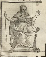 Picture 98 of 359 from Iconologia di Cesare Ripa perugino, caualier de' santi Mauritio & Lazaro. Divisa in tre libri, ne i quali si esprimono varie imagini di virtù, vitij, passioni humane, affetti, atti, discipline, humori, elementi, corpi celesti, prouincie d'Italia, fiumi, & altre materie infinite vtili ad ogni stato di persone. Ampliata dal sig. cav. Gio. Zaratino Castellini romano in questa vltima editione di imagini & discorsi, con indici copiosi, & ricorretta (1669), leaf 218