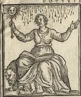 Picture 107 of 359 from Iconologia di Cesare Ripa perugino, caualier de' santi Mauritio & Lazaro. Divisa in tre libri, ne i quali si esprimono varie imagini di virtù, vitij, passioni humane, affetti, atti, discipline, humori, elementi, corpi celesti, prouincie d'Italia, fiumi, & altre materie infinite vtili ad ogni stato di persone. Ampliata dal sig. cav. Gio. Zaratino Castellini romano in questa vltima editione di imagini & discorsi, con indici copiosi, & ricorretta (1669), leaf 228