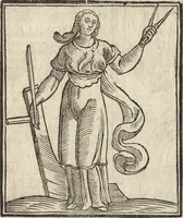 An illustration from Iconologia di Cesare Ripa perugino, caualier de' santi Mauritio & Lazaro. Divisa in tre libri, ne i quali si esprimono varie imagini di virtù, vitij, passioni humane, affetti, atti, discipline, humori, elementi, corpi celesti, prouincie d'Italia, fiumi, & altre materie infinite vtili ad ogni stato di persone. Ampliata dal sig. cav. Gio. Zaratino Castellini romano in questa vltima editione di imagini & discorsi, con indici copiosi, & ricorretta (1669)
