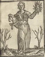An illustration from Iconologia di Cesare Ripa perugino, caualier de' santi Mauritio & Lazaro. Divisa in tre libri, ne i quali si esprimono varie imagini di virtù, vitij, passioni humane, affetti, atti, discipline, humori, elementi, corpi celesti, prouincie d'Italia, fiumi, & altre materie infinite vtili ad ogni stato di persone. Ampliata dal sig. cav. Gio. Zaratino Castellini romano in questa vltima editione di imagini & discorsi, con indici copiosi, & ricorretta (1669)