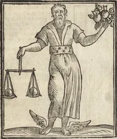 An illustration from Iconologia di Cesare Ripa perugino, caualier de' santi Mauritio & Lazaro. Divisa in tre libri, ne i quali si esprimono varie imagini di virtù, vitij, passioni humane, affetti, atti, discipline, humori, elementi, corpi celesti, prouincie d'Italia, fiumi, & altre materie infinite vtili ad ogni stato di persone. Ampliata dal sig. cav. Gio. Zaratino Castellini romano in questa vltima editione di imagini & discorsi, con indici copiosi, & ricorretta (1669)