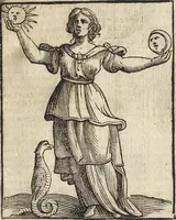 Picture 117 of 359 from Iconologia di Cesare Ripa perugino, caualier de' santi Mauritio & Lazaro. Divisa in tre libri, ne i quali si esprimono varie imagini di virtù, vitij, passioni humane, affetti, atti, discipline, humori, elementi, corpi celesti, prouincie d'Italia, fiumi, & altre materie infinite vtili ad ogni stato di persone. Ampliata dal sig. cav. Gio. Zaratino Castellini romano in questa vltima editione di imagini & discorsi, con indici copiosi, & ricorretta (1669), leaf 246