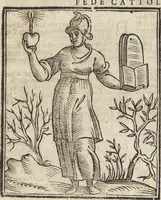 Picture 123 of 359 from Iconologia di Cesare Ripa perugino, caualier de' santi Mauritio & Lazaro. Divisa in tre libri, ne i quali si esprimono varie imagini di virtù, vitij, passioni humane, affetti, atti, discipline, humori, elementi, corpi celesti, prouincie d'Italia, fiumi, & altre materie infinite vtili ad ogni stato di persone. Ampliata dal sig. cav. Gio. Zaratino Castellini romano in questa vltima editione di imagini & discorsi, con indici copiosi, & ricorretta (1669), leaf 261