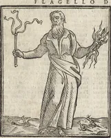 Picture 130 of 359 from Iconologia di Cesare Ripa perugino, caualier de' santi Mauritio & Lazaro. Divisa in tre libri, ne i quali si esprimono varie imagini di virtù, vitij, passioni humane, affetti, atti, discipline, humori, elementi, corpi celesti, prouincie d'Italia, fiumi, & altre materie infinite vtili ad ogni stato di persone. Ampliata dal sig. cav. Gio. Zaratino Castellini romano in questa vltima editione di imagini & discorsi, con indici copiosi, & ricorretta (1669), leaf 285
