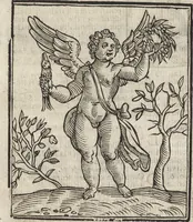 An illustration from Iconologia di Cesare Ripa perugino, caualier de' santi Mauritio & Lazaro. Divisa in tre libri, ne i quali si esprimono varie imagini di virtù, vitij, passioni humane, affetti, atti, discipline, humori, elementi, corpi celesti, prouincie d'Italia, fiumi, & altre materie infinite vtili ad ogni stato di persone. Ampliata dal sig. cav. Gio. Zaratino Castellini romano in questa vltima editione di imagini & discorsi, con indici copiosi, & ricorretta (1669)