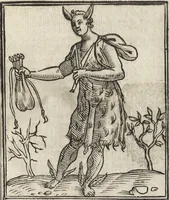 An illustration from Iconologia di Cesare Ripa perugino, caualier de' santi Mauritio & Lazaro. Divisa in tre libri, ne i quali si esprimono varie imagini di virtù, vitij, passioni humane, affetti, atti, discipline, humori, elementi, corpi celesti, prouincie d'Italia, fiumi, & altre materie infinite vtili ad ogni stato di persone. Ampliata dal sig. cav. Gio. Zaratino Castellini romano in questa vltima editione di imagini & discorsi, con indici copiosi, & ricorretta (1669)