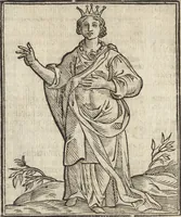 An illustration from Iconologia di Cesare Ripa perugino, caualier de' santi Mauritio & Lazaro. Divisa in tre libri, ne i quali si esprimono varie imagini di virtù, vitij, passioni humane, affetti, atti, discipline, humori, elementi, corpi celesti, prouincie d'Italia, fiumi, & altre materie infinite vtili ad ogni stato di persone. Ampliata dal sig. cav. Gio. Zaratino Castellini romano in questa vltima editione di imagini & discorsi, con indici copiosi, & ricorretta (1669)