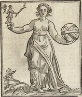 An illustration from Iconologia di Cesare Ripa perugino, caualier de' santi Mauritio & Lazaro. Divisa in tre libri, ne i quali si esprimono varie imagini di virtù, vitij, passioni humane, affetti, atti, discipline, humori, elementi, corpi celesti, prouincie d'Italia, fiumi, & altre materie infinite vtili ad ogni stato di persone. Ampliata dal sig. cav. Gio. Zaratino Castellini romano in questa vltima editione di imagini & discorsi, con indici copiosi, & ricorretta (1669)