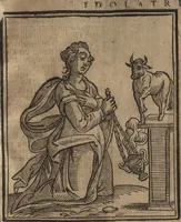 Picture 161 of 359 from Iconologia di Cesare Ripa perugino, caualier de' santi Mauritio & Lazaro. Divisa in tre libri, ne i quali si esprimono varie imagini di virtù, vitij, passioni humane, affetti, atti, discipline, humori, elementi, corpi celesti, prouincie d'Italia, fiumi, & altre materie infinite vtili ad ogni stato di persone. Ampliata dal sig. cav. Gio. Zaratino Castellini romano in questa vltima editione di imagini & discorsi, con indici copiosi, & ricorretta (1669), leaf 332