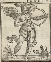 An illustration from Iconologia di Cesare Ripa perugino, caualier de' santi Mauritio & Lazaro. Divisa in tre libri, ne i quali si esprimono varie imagini di virtù, vitij, passioni humane, affetti, atti, discipline, humori, elementi, corpi celesti, prouincie d'Italia, fiumi, & altre materie infinite vtili ad ogni stato di persone. Ampliata dal sig. cav. Gio. Zaratino Castellini romano in questa vltima editione di imagini & discorsi, con indici copiosi, & ricorretta (1669)