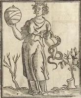 An illustration from Iconologia di Cesare Ripa perugino, caualier de' santi Mauritio & Lazaro. Divisa in tre libri, ne i quali si esprimono varie imagini di virtù, vitij, passioni humane, affetti, atti, discipline, humori, elementi, corpi celesti, prouincie d'Italia, fiumi, & altre materie infinite vtili ad ogni stato di persone. Ampliata dal sig. cav. Gio. Zaratino Castellini romano in questa vltima editione di imagini & discorsi, con indici copiosi, & ricorretta (1669)