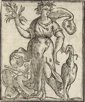 An illustration from Iconologia di Cesare Ripa perugino, caualier de' santi Mauritio & Lazaro. Divisa in tre libri, ne i quali si esprimono varie imagini di virtù, vitij, passioni humane, affetti, atti, discipline, humori, elementi, corpi celesti, prouincie d'Italia, fiumi, & altre materie infinite vtili ad ogni stato di persone. Ampliata dal sig. cav. Gio. Zaratino Castellini romano in questa vltima editione di imagini & discorsi, con indici copiosi, & ricorretta (1669)