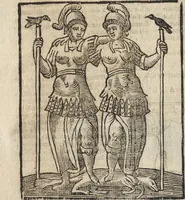 Picture 206 of 359 from Iconologia di Cesare Ripa perugino, caualier de' santi Mauritio & Lazaro. Divisa in tre libri, ne i quali si esprimono varie imagini di virtù, vitij, passioni humane, affetti, atti, discipline, humori, elementi, corpi celesti, prouincie d'Italia, fiumi, & altre materie infinite vtili ad ogni stato di persone. Ampliata dal sig. cav. Gio. Zaratino Castellini romano in questa vltima editione di imagini & discorsi, con indici copiosi, & ricorretta (1669), leaf 429