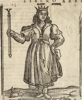 An illustration from Iconologia di Cesare Ripa perugino, caualier de' santi Mauritio & Lazaro. Divisa in tre libri, ne i quali si esprimono varie imagini di virtù, vitij, passioni humane, affetti, atti, discipline, humori, elementi, corpi celesti, prouincie d'Italia, fiumi, & altre materie infinite vtili ad ogni stato di persone. Ampliata dal sig. cav. Gio. Zaratino Castellini romano in questa vltima editione di imagini & discorsi, con indici copiosi, & ricorretta (1669)