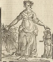 An illustration from Iconologia di Cesare Ripa perugino, caualier de' santi Mauritio & Lazaro. Divisa in tre libri, ne i quali si esprimono varie imagini di virtù, vitij, passioni humane, affetti, atti, discipline, humori, elementi, corpi celesti, prouincie d'Italia, fiumi, & altre materie infinite vtili ad ogni stato di persone. Ampliata dal sig. cav. Gio. Zaratino Castellini romano in questa vltima editione di imagini & discorsi, con indici copiosi, & ricorretta (1669)
