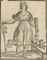 An illustration from Iconologia di Cesare Ripa perugino, caualier de' santi Mauritio & Lazaro. Divisa in tre libri, ne i quali si esprimono varie imagini di virtù, vitij, passioni humane, affetti, atti, discipline, humori, elementi, corpi celesti, prouincie d'Italia, fiumi, & altre materie infinite vtili ad ogni stato di persone. Ampliata dal sig. cav. Gio. Zaratino Castellini romano in questa vltima editione di imagini & discorsi, con indici copiosi, & ricorretta (1669)