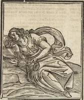An illustration from Iconologia di Cesare Ripa perugino, caualier de' santi Mauritio & Lazaro. Divisa in tre libri, ne i quali si esprimono varie imagini di virtù, vitij, passioni humane, affetti, atti, discipline, humori, elementi, corpi celesti, prouincie d'Italia, fiumi, & altre materie infinite vtili ad ogni stato di persone. Ampliata dal sig. cav. Gio. Zaratino Castellini romano in questa vltima editione di imagini & discorsi, con indici copiosi, & ricorretta (1669)