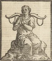 An illustration from Iconologia di Cesare Ripa perugino, caualier de' santi Mauritio & Lazaro. Divisa in tre libri, ne i quali si esprimono varie imagini di virtù, vitij, passioni humane, affetti, atti, discipline, humori, elementi, corpi celesti, prouincie d'Italia, fiumi, & altre materie infinite vtili ad ogni stato di persone. Ampliata dal sig. cav. Gio. Zaratino Castellini romano in questa vltima editione di imagini & discorsi, con indici copiosi, & ricorretta (1669)