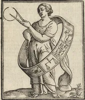 An illustration from Iconologia di Cesare Ripa perugino, caualier de' santi Mauritio & Lazaro. Divisa in tre libri, ne i quali si esprimono varie imagini di virtù, vitij, passioni humane, affetti, atti, discipline, humori, elementi, corpi celesti, prouincie d'Italia, fiumi, & altre materie infinite vtili ad ogni stato di persone. Ampliata dal sig. cav. Gio. Zaratino Castellini romano in questa vltima editione di imagini & discorsi, con indici copiosi, & ricorretta (1669)
