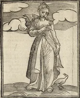 An illustration from Iconologia di Cesare Ripa perugino, caualier de' santi Mauritio & Lazaro. Divisa in tre libri, ne i quali si esprimono varie imagini di virtù, vitij, passioni humane, affetti, atti, discipline, humori, elementi, corpi celesti, prouincie d'Italia, fiumi, & altre materie infinite vtili ad ogni stato di persone. Ampliata dal sig. cav. Gio. Zaratino Castellini romano in questa vltima editione di imagini & discorsi, con indici copiosi, & ricorretta (1669)