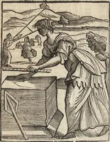 Picture 262 of 359 from Iconologia di Cesare Ripa perugino, caualier de' santi Mauritio & Lazaro. Divisa in tre libri, ne i quali si esprimono varie imagini di virtù, vitij, passioni humane, affetti, atti, discipline, humori, elementi, corpi celesti, prouincie d'Italia, fiumi, & altre materie infinite vtili ad ogni stato di persone. Ampliata dal sig. cav. Gio. Zaratino Castellini romano in questa vltima editione di imagini & discorsi, con indici copiosi, & ricorretta (1669), leaf 553