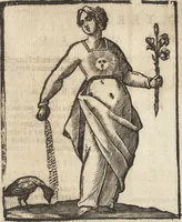 An illustration from Iconologia di Cesare Ripa perugino, caualier de' santi Mauritio & Lazaro. Divisa in tre libri, ne i quali si esprimono varie imagini di virtù, vitij, passioni humane, affetti, atti, discipline, humori, elementi, corpi celesti, prouincie d'Italia, fiumi, & altre materie infinite vtili ad ogni stato di persone. Ampliata dal sig. cav. Gio. Zaratino Castellini romano in questa vltima editione di imagini & discorsi, con indici copiosi, & ricorretta (1669)