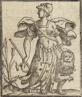 An illustration from Iconologia di Cesare Ripa perugino, caualier de' santi Mauritio & Lazaro. Divisa in tre libri, ne i quali si esprimono varie imagini di virtù, vitij, passioni humane, affetti, atti, discipline, humori, elementi, corpi celesti, prouincie d'Italia, fiumi, & altre materie infinite vtili ad ogni stato di persone. Ampliata dal sig. cav. Gio. Zaratino Castellini romano in questa vltima editione di imagini & discorsi, con indici copiosi, & ricorretta (1669)