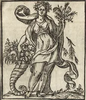 An illustration from Iconologia di Cesare Ripa perugino, caualier de' santi Mauritio & Lazaro. Divisa in tre libri, ne i quali si esprimono varie imagini di virtù, vitij, passioni humane, affetti, atti, discipline, humori, elementi, corpi celesti, prouincie d'Italia, fiumi, & altre materie infinite vtili ad ogni stato di persone. Ampliata dal sig. cav. Gio. Zaratino Castellini romano in questa vltima editione di imagini & discorsi, con indici copiosi, & ricorretta (1669)