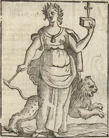 An illustration from Iconologia di Cesare Ripa perugino, caualier de' santi Mauritio & Lazaro. Divisa in tre libri, ne i quali si esprimono varie imagini di virtù, vitij, passioni humane, affetti, atti, discipline, humori, elementi, corpi celesti, prouincie d'Italia, fiumi, & altre materie infinite vtili ad ogni stato di persone. Ampliata dal sig. cav. Gio. Zaratino Castellini romano in questa vltima editione di imagini & discorsi, con indici copiosi, & ricorretta (1669)