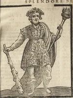 Picture 317 of 359 from Iconologia di Cesare Ripa perugino, caualier de' santi Mauritio & Lazaro. Divisa in tre libri, ne i quali si esprimono varie imagini di virtù, vitij, passioni humane, affetti, atti, discipline, humori, elementi, corpi celesti, prouincie d'Italia, fiumi, & altre materie infinite vtili ad ogni stato di persone. Ampliata dal sig. cav. Gio. Zaratino Castellini romano in questa vltima editione di imagini & discorsi, con indici copiosi, & ricorretta (1669), leaf 658
