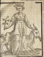Picture 323 of 359 from Iconologia di Cesare Ripa perugino, caualier de' santi Mauritio & Lazaro. Divisa in tre libri, ne i quali si esprimono varie imagini di virtù, vitij, passioni humane, affetti, atti, discipline, humori, elementi, corpi celesti, prouincie d'Italia, fiumi, & altre materie infinite vtili ad ogni stato di persone. Ampliata dal sig. cav. Gio. Zaratino Castellini romano in questa vltima editione di imagini & discorsi, con indici copiosi, & ricorretta (1669), leaf 674