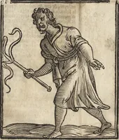 An illustration from Iconologia di Cesare Ripa perugino, caualier de' santi Mauritio & Lazaro. Divisa in tre libri, ne i quali si esprimono varie imagini di virtù, vitij, passioni humane, affetti, atti, discipline, humori, elementi, corpi celesti, prouincie d'Italia, fiumi, & altre materie infinite vtili ad ogni stato di persone. Ampliata dal sig. cav. Gio. Zaratino Castellini romano in questa vltima editione di imagini & discorsi, con indici copiosi, & ricorretta (1669)
