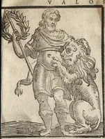 An illustration from Iconologia di Cesare Ripa perugino, caualier de' santi Mauritio & Lazaro. Divisa in tre libri, ne i quali si esprimono varie imagini di virtù, vitij, passioni humane, affetti, atti, discipline, humori, elementi, corpi celesti, prouincie d'Italia, fiumi, & altre materie infinite vtili ad ogni stato di persone. Ampliata dal sig. cav. Gio. Zaratino Castellini romano in questa vltima editione di imagini & discorsi, con indici copiosi, & ricorretta (1669)