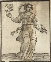 An illustration from Iconologia di Cesare Ripa perugino, caualier de' santi Mauritio & Lazaro. Divisa in tre libri, ne i quali si esprimono varie imagini di virtù, vitij, passioni humane, affetti, atti, discipline, humori, elementi, corpi celesti, prouincie d'Italia, fiumi, & altre materie infinite vtili ad ogni stato di persone. Ampliata dal sig. cav. Gio. Zaratino Castellini romano in questa vltima editione di imagini & discorsi, con indici copiosi, & ricorretta (1669)