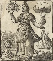 Picture 340 of 359 from Iconologia di Cesare Ripa perugino, caualier de' santi Mauritio & Lazaro. Divisa in tre libri, ne i quali si esprimono varie imagini di virtù, vitij, passioni humane, affetti, atti, discipline, humori, elementi, corpi celesti, prouincie d'Italia, fiumi, & altre materie infinite vtili ad ogni stato di persone. Ampliata dal sig. cav. Gio. Zaratino Castellini romano in questa vltima editione di imagini & discorsi, con indici copiosi, & ricorretta (1669), leaf 721