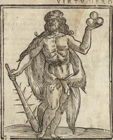 An illustration from Iconologia di Cesare Ripa perugino, caualier de' santi Mauritio & Lazaro. Divisa in tre libri, ne i quali si esprimono varie imagini di virtù, vitij, passioni humane, affetti, atti, discipline, humori, elementi, corpi celesti, prouincie d'Italia, fiumi, & altre materie infinite vtili ad ogni stato di persone. Ampliata dal sig. cav. Gio. Zaratino Castellini romano in questa vltima editione di imagini & discorsi, con indici copiosi, & ricorretta (1669)