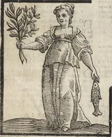 An illustration from Iconologia di Cesare Ripa perugino, caualier de' santi Mauritio & Lazaro. Divisa in tre libri, ne i quali si esprimono varie imagini di virtù, vitij, passioni humane, affetti, atti, discipline, humori, elementi, corpi celesti, prouincie d'Italia, fiumi, & altre materie infinite vtili ad ogni stato di persone. Ampliata dal sig. cav. Gio. Zaratino Castellini romano in questa vltima editione di imagini & discorsi, con indici copiosi, & ricorretta (1669)