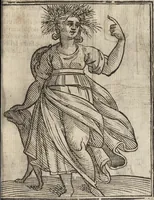 An illustration from Iconologia di Cesare Ripa perugino, caualier de' santi Mauritio & Lazaro. Divisa in tre libri, ne i quali si esprimono varie imagini di virtù, vitij, passioni humane, affetti, atti, discipline, humori, elementi, corpi celesti, prouincie d'Italia, fiumi, & altre materie infinite vtili ad ogni stato di persone. Ampliata dal sig. cav. Gio. Zaratino Castellini romano in questa vltima editione di imagini & discorsi, con indici copiosi, & ricorretta (1669)