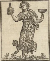 An illustration from Iconologia di Cesare Ripa perugino, caualier de' santi Mauritio & Lazaro. Divisa in tre libri, ne i quali si esprimono varie imagini di virtù, vitij, passioni humane, affetti, atti, discipline, humori, elementi, corpi celesti, prouincie d'Italia, fiumi, & altre materie infinite vtili ad ogni stato di persone. Ampliata dal sig. cav. Gio. Zaratino Castellini romano in questa vltima editione di imagini & discorsi, con indici copiosi, & ricorretta (1669)
