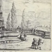 Picture 14 of 33 from L'Academia todesca della architectura, scultura & pittura, oder, Teutsche Academie der Edlen Bau- Bild- und Mahlerey-Künste : darinn enthalten ein gründlicher Unterricht von dieser dreyer Künste Eigenschaft, Lehr-Sätzen und Geheimnissen, von den Bau-Steinen und fünferley Bau-Arten, von den Statuen und ihrer Zugehör, von der Erfind- und Zeichnung ... neben aller Egyptischen, Griechischen, Römischen, Italiänischen, Hoch- und Nieder-Teutschen, auch anderer alten und neuen Virtuosen, Leben und fürnehmsten Kunst-Werken beschrieben : auch mit 38 Platten von der Architectur, 68 Alt-Römischen Statuen, ganz und halben Bildern, 74 Medaglionen, 180 Contrafäten durch die Hand der bästen heutigen Künstlere in Kupfer gezieret (1675), leaf 164