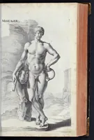 Picture 17 of 33 from L'Academia todesca della architectura, scultura & pittura, oder, Teutsche Academie der Edlen Bau- Bild- und Mahlerey-Künste : darinn enthalten ein gründlicher Unterricht von dieser dreyer Künste Eigenschaft, Lehr-Sätzen und Geheimnissen, von den Bau-Steinen und fünferley Bau-Arten, von den Statuen und ihrer Zugehör, von der Erfind- und Zeichnung ... neben aller Egyptischen, Griechischen, Römischen, Italiänischen, Hoch- und Nieder-Teutschen, auch anderer alten und neuen Virtuosen, Leben und fürnehmsten Kunst-Werken beschrieben : auch mit 38 Platten von der Architectur, 68 Alt-Römischen Statuen, ganz und halben Bildern, 74 Medaglionen, 180 Contrafäten durch die Hand der bästen heutigen Künstlere in Kupfer gezieret (1675), leaf 292
