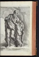 Picture 19 of 33 from L'Academia todesca della architectura, scultura & pittura, oder, Teutsche Academie der Edlen Bau- Bild- und Mahlerey-Künste : darinn enthalten ein gründlicher Unterricht von dieser dreyer Künste Eigenschaft, Lehr-Sätzen und Geheimnissen, von den Bau-Steinen und fünferley Bau-Arten, von den Statuen und ihrer Zugehör, von der Erfind- und Zeichnung ... neben aller Egyptischen, Griechischen, Römischen, Italiänischen, Hoch- und Nieder-Teutschen, auch anderer alten und neuen Virtuosen, Leben und fürnehmsten Kunst-Werken beschrieben : auch mit 38 Platten von der Architectur, 68 Alt-Römischen Statuen, ganz und halben Bildern, 74 Medaglionen, 180 Contrafäten durch die Hand der bästen heutigen Künstlere in Kupfer gezieret (1675), leaf 316