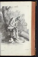Picture 20 of 33 from L'Academia todesca della architectura, scultura & pittura, oder, Teutsche Academie der Edlen Bau- Bild- und Mahlerey-Künste : darinn enthalten ein gründlicher Unterricht von dieser dreyer Künste Eigenschaft, Lehr-Sätzen und Geheimnissen, von den Bau-Steinen und fünferley Bau-Arten, von den Statuen und ihrer Zugehör, von der Erfind- und Zeichnung ... neben aller Egyptischen, Griechischen, Römischen, Italiänischen, Hoch- und Nieder-Teutschen, auch anderer alten und neuen Virtuosen, Leben und fürnehmsten Kunst-Werken beschrieben : auch mit 38 Platten von der Architectur, 68 Alt-Römischen Statuen, ganz und halben Bildern, 74 Medaglionen, 180 Contrafäten durch die Hand der bästen heutigen Künstlere in Kupfer gezieret (1675), leaf 322