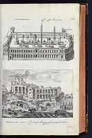 Picture 3 of 33 from L'Academia todesca della architectura, scultura & pittura, oder, Teutsche Academie der Edlen Bau- Bild- und Mahlerey-Künste : darinn enthalten ein gründlicher Unterricht von dieser dreyer Künste Eigenschaft, Lehr-Sätzen und Geheimnissen, von den Bau-Steinen und fünferley Bau-Arten, von den Statuen und ihrer Zugehör, von der Erfind- und Zeichnung ... neben aller Egyptischen, Griechischen, Römischen, Italiänischen, Hoch- und Nieder-Teutschen, auch anderer alten und neuen Virtuosen, Leben und fürnehmsten Kunst-Werken beschrieben : auch mit 38 Platten von der Architectur, 68 Alt-Römischen Statuen, ganz und halben Bildern, 74 Medaglionen, 180 Contrafäten durch die Hand der bästen heutigen Künstlere in Kupfer gezieret (1675), leaf 40