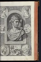 Picture 25 of 33 from L'Academia todesca della architectura, scultura & pittura, oder, Teutsche Academie der Edlen Bau- Bild- und Mahlerey-Künste : darinn enthalten ein gründlicher Unterricht von dieser dreyer Künste Eigenschaft, Lehr-Sätzen und Geheimnissen, von den Bau-Steinen und fünferley Bau-Arten, von den Statuen und ihrer Zugehör, von der Erfind- und Zeichnung ... neben aller Egyptischen, Griechischen, Römischen, Italiänischen, Hoch- und Nieder-Teutschen, auch anderer alten und neuen Virtuosen, Leben und fürnehmsten Kunst-Werken beschrieben : auch mit 38 Platten von der Architectur, 68 Alt-Römischen Statuen, ganz und halben Bildern, 74 Medaglionen, 180 Contrafäten durch die Hand der bästen heutigen Künstlere in Kupfer gezieret (1675), leaf 430