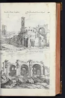 An illustration from L'Academia todesca della architectura, scultura & pittura, oder, Teutsche Academie der Edlen Bau- Bild- und Mahlerey-Künste : darinn enthalten ein gründlicher Unterricht von dieser dreyer Künste Eigenschaft, Lehr-Sätzen und Geheimnissen, von den Bau-Steinen und fünferley Bau-Arten, von den Statuen und ihrer Zugehör, von der Erfind- und Zeichnung ... neben aller Egyptischen, Griechischen, Römischen, Italiänischen, Hoch- und Nieder-Teutschen, auch anderer alten und neuen Virtuosen, Leben und fürnehmsten Kunst-Werken beschrieben : auch mit 38 Platten von der Architectur, 68 Alt-Römischen Statuen, ganz und halben Bildern, 74 Medaglionen, 180 Contrafäten durch die Hand der bästen heutigen Künstlere in Kupfer gezieret (1675)