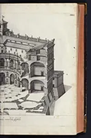 Picture 9 of 33 from L'Academia todesca della architectura, scultura & pittura, oder, Teutsche Academie der Edlen Bau- Bild- und Mahlerey-Künste : darinn enthalten ein gründlicher Unterricht von dieser dreyer Künste Eigenschaft, Lehr-Sätzen und Geheimnissen, von den Bau-Steinen und fünferley Bau-Arten, von den Statuen und ihrer Zugehör, von der Erfind- und Zeichnung ... neben aller Egyptischen, Griechischen, Römischen, Italiänischen, Hoch- und Nieder-Teutschen, auch anderer alten und neuen Virtuosen, Leben und fürnehmsten Kunst-Werken beschrieben : auch mit 38 Platten von der Architectur, 68 Alt-Römischen Statuen, ganz und halben Bildern, 74 Medaglionen, 180 Contrafäten durch die Hand der bästen heutigen Künstlere in Kupfer gezieret (1675), leaf 88