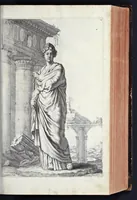 Picture 13 of 37 from L'Academia todesca della architectura, scultura & pittura, oder, Teutsche Academie der Edlen Bau- Bild- und Mahlerey-Künste : darinn enthalten ein gründlicher Unterricht von dieser dreyer Künste Eigenschaft, Lehr-Sätzen und Geheimnissen, von den Bau-Steinen und fünferley Bau-Arten, von den Statuen und ihrer Zugehör, von der Erfind- und Zeichnung ... neben aller Egyptischen, Griechischen, Römischen, Italiänischen, Hoch- und Nieder-Teutschen, auch anderer alten und neuen Virtuosen, Leben und fürnehmsten Kunst-Werken beschrieben : auch mit 38 Platten von der Architectur, 68 Alt-Römischen Statuen, ganz und halben Bildern, 74 Medaglionen, 180 Contrafäten durch die Hand der bästen heutigen Künstlere in Kupfer gezieret (1675), leaf 158