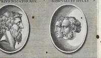 Picture 19 of 37 from L'Academia todesca della architectura, scultura & pittura, oder, Teutsche Academie der Edlen Bau- Bild- und Mahlerey-Künste : darinn enthalten ein gründlicher Unterricht von dieser dreyer Künste Eigenschaft, Lehr-Sätzen und Geheimnissen, von den Bau-Steinen und fünferley Bau-Arten, von den Statuen und ihrer Zugehör, von der Erfind- und Zeichnung ... neben aller Egyptischen, Griechischen, Römischen, Italiänischen, Hoch- und Nieder-Teutschen, auch anderer alten und neuen Virtuosen, Leben und fürnehmsten Kunst-Werken beschrieben : auch mit 38 Platten von der Architectur, 68 Alt-Römischen Statuen, ganz und halben Bildern, 74 Medaglionen, 180 Contrafäten durch die Hand der bästen heutigen Künstlere in Kupfer gezieret (1675), leaf 182